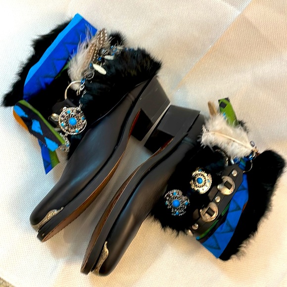 Durango Men’s Size 10 Rare Steampunk Black Leather Cowboy Boots - Picture 5 of 12